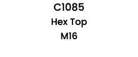 C1085 Hex Top M16